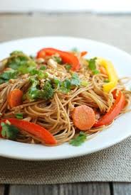 Stirfried Spaghetti with Vegetables